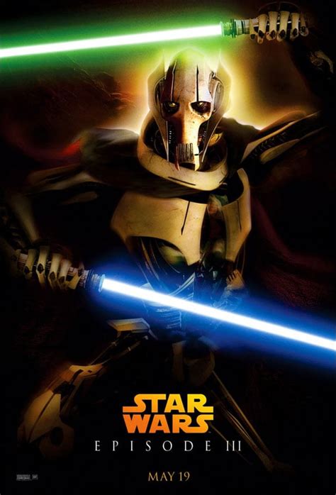 star wars episode iii revenge of the sith 2005 poster 1 trailer addict