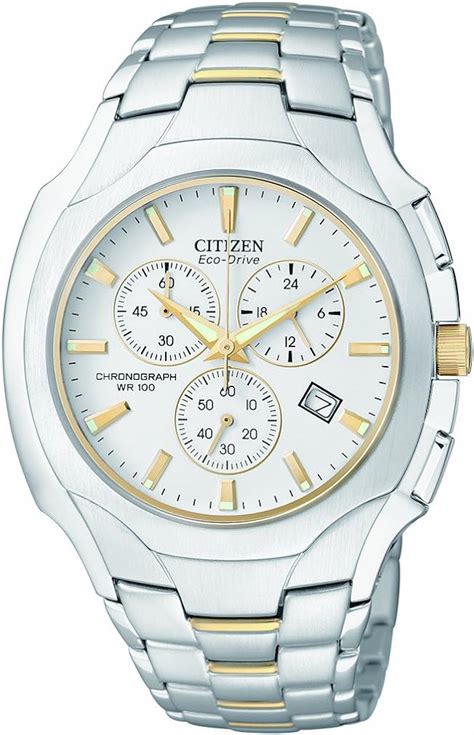 Citizen Mens Eco Drive Chronograph Wr100 Watch At0887 59b