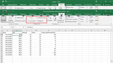 Przeciąganie formuł i komórek w Excel DataTalk pl