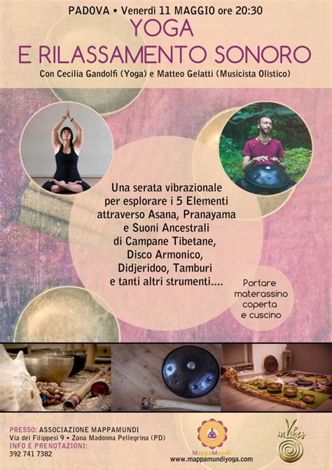 Mappamundi Yoga And Bagno Di Suoni Con Cecilia Gandolfi E Matteo Gelatti