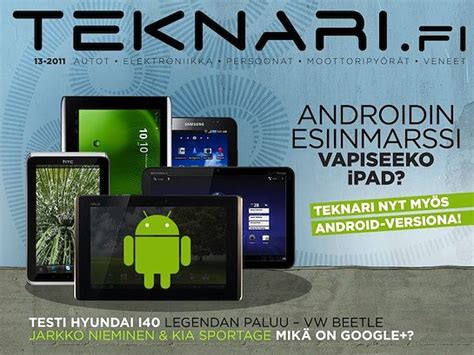 Teknarin iPad-lehti palasi kesätauolta - nyt myös Android-versiona ...