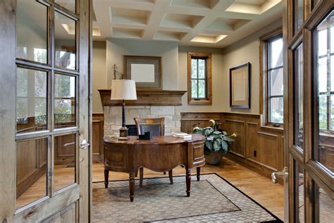 21 Really Impressive Home Office Designs In Traditional Style That Wows
