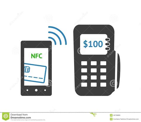 Nfc Technology Concept Stock Vector Image 49738885