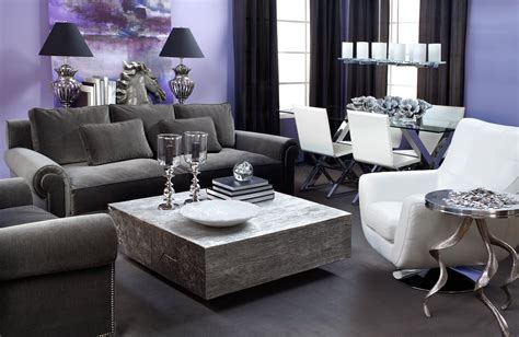 Pin By Daren Smith On Decorating In Amethyst Silver Living Room