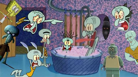 Multiple Squidwards Drops At Squidward S House By Redkirb On Deviantart