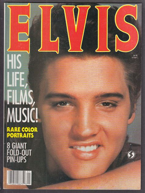 rock stars presents elvis david hanna collector magazine 1987