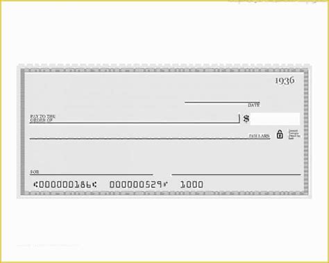 Free Check Printing Template Of How To Print A Check Draft Template