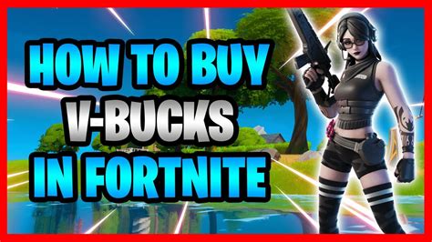 How To Buy V Bucks In Fortnite How To Purchase V Bucks In Fortnite Battle Royale Youtube