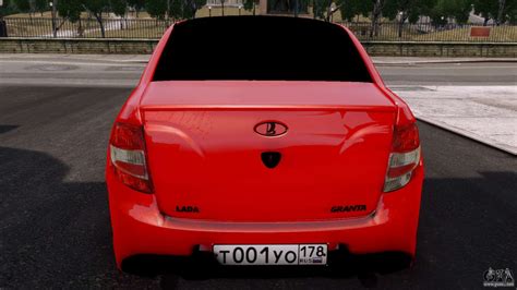 Lada Granta Sport Red For Gta 4