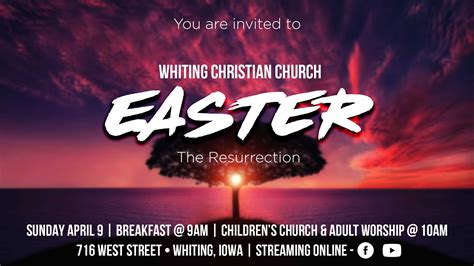 Easter Sunday — Whiting Christian Church