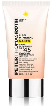 Peter Thomas Roth Max Mineral Naked Broad Spectrum SPF45 Lotion KremMania