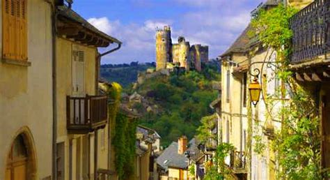 Najac Chateau In One Of The Most Beautiful Villages In France The