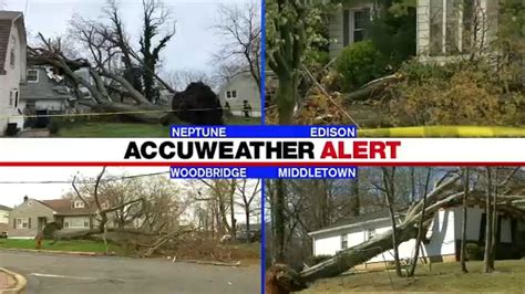 Storms Cause Damage In Parts Of New Jersey Abc7 New York