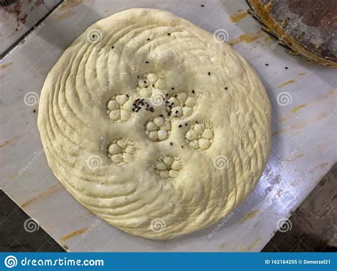 Uzbek Bread Stock Image Image Of Seed Bread Wheat 162164255