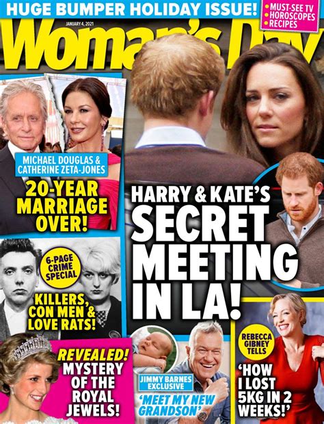 Wedding planning, for use at home or work, in personal life or in business situations and for a lot more. Woman's Day Australia-January 4, 2021 Magazine