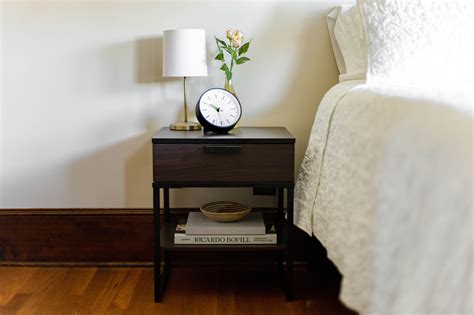 Two Drawer Floating Nightstand Headboard Antiqued White Queen Headboard With 2 Nightstands