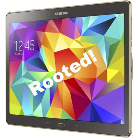 Root Samsung Sm T805 Galaxy Tab S 105 Using Cf Auto Root Androidac