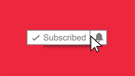 Animated Youtube Subscribe Button And Notification Bell