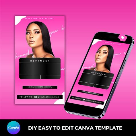 Diy Reminders Instagram Story Canva Template Etsy