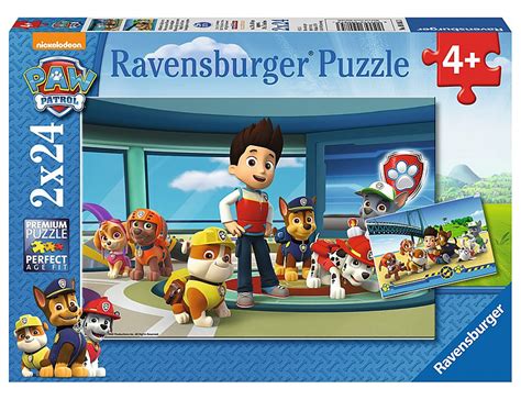 Ravensburger Puzzle Paw Patrol Hilfsbereite Spürnasen 2x24 Mehrfach