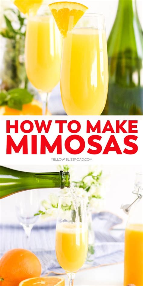 How To Make A Mimosa Like A Pro