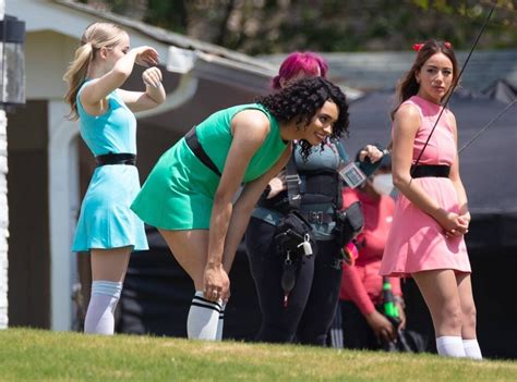 Get Ready To Feel Nostalgic After Seeing The First Pics From The Live Action Powerpuff Girls E