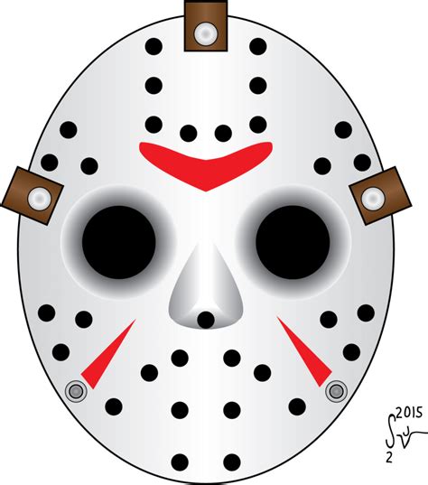 840 X 952 13 Jason Voorhees Cartoon Mask Clipart Large Size Png