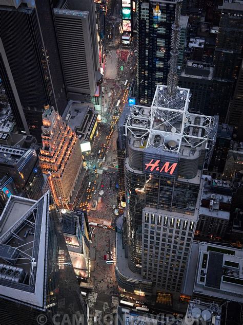 Aerialstock Aerial Photograph Of Times Square