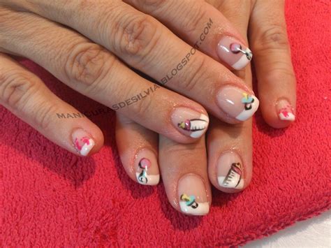 Haciendo combinaciones de color con nuestros esmaltes de uñas, podemos conseguir unos preciosos degradados. Manicuras de Silvia: Uñas de bebé (Baby nails)