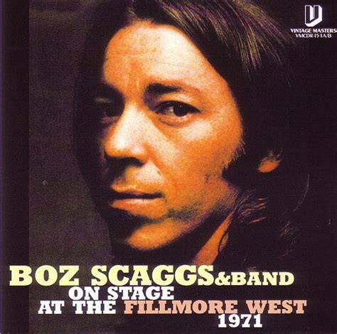 Boz Scaggs And Band Fillmore West 1971 2pro Cdr Vintage Masters