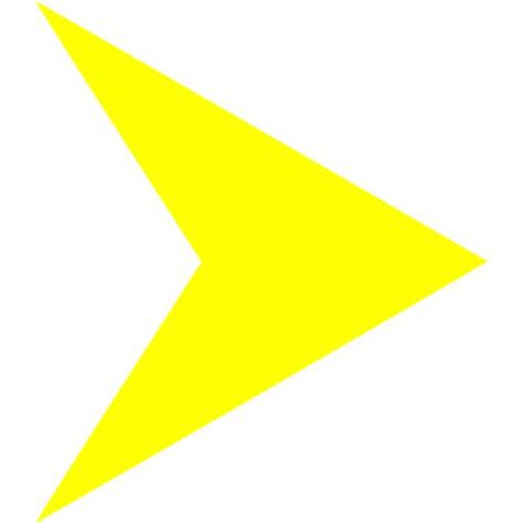 Yellow Arrow 33 Icon Free Yellow Arrow Icons