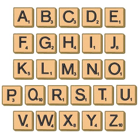Scrabble Letter Tiles Clipart Clip Art Library