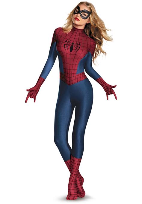 spiderman sassy bodysuit superhero costumes escapade® uk superhero halloween costumes diy