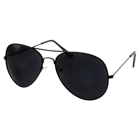 Super Dark Lens Limo Tint Pilot Sunglasses Men And Women Privacy Sunglasses Ebay