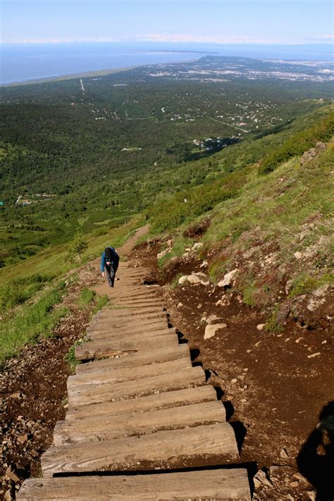 Hiking Flattop Mountain Anchorage Alaska Our Home Has 6 Wheels