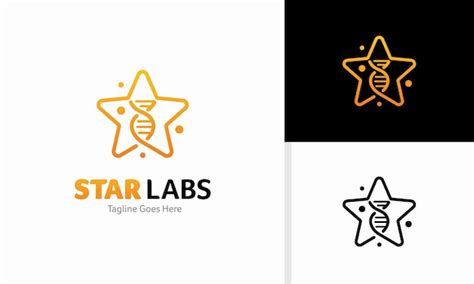Premium Vector Vector Star Lab Logo Design Concept Academy Logo Template