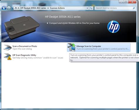 Scan-to-action computer HP 5520 - eehelp.com