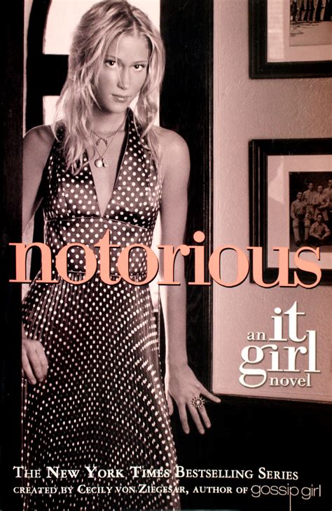 Notorious It Girl 2 By Cecily Von Ziegesar