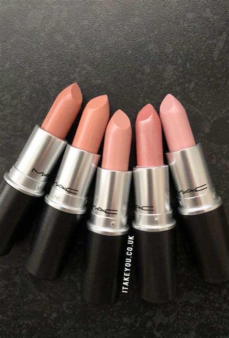 Nude Lipsticks Mac Lipsticks Review Swatches I Take You Lipsticks