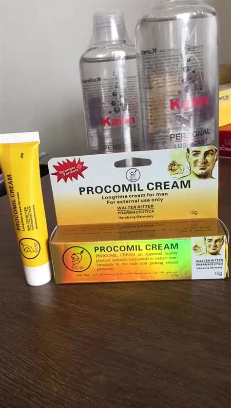 Procomil Cream For Men No Numbing Penis Cream Long Time Sex Oil Buy