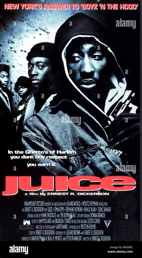 Juice 1992 Poster Stock Photo Alamy