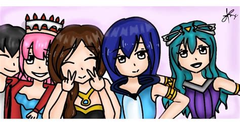 How To Draw Itsfunneh And The Krew
