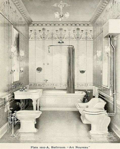 20 Elegant Antique Bathrooms From The 1900s Sinks Tubs Tile And Decor