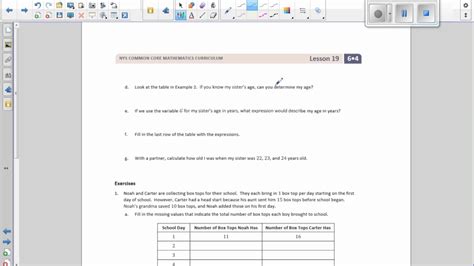 Students of grade 3 can get a strong foundation on mathematics concepts by referring to the go math course book. Eureka Math Grade 6 Module 4 Lesson 19 Answer Key