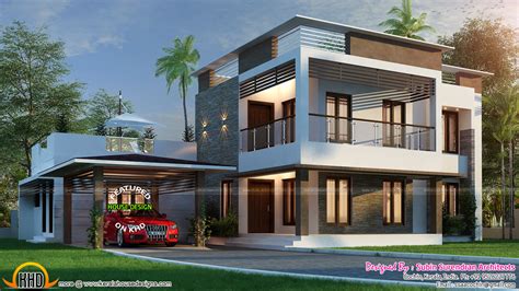 3116 Sq Ft Home With 4 Bhk Kerala Home Design And Floor Plans