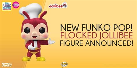 Jollibee And Funko Announces Flocked Jollibee Funko Pop Alexbamin3d