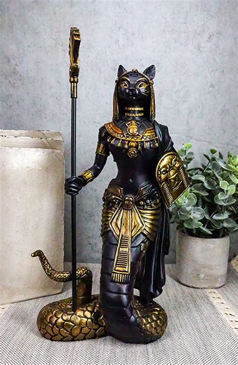 Rare Ancient Cat Bastet Goddess Bastet Statue Home Decor Cat