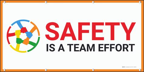 Safety Is A Team Effort Banner