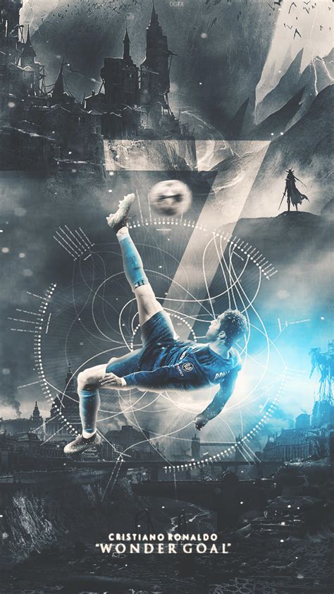 Cristiano Ronaldo Wallpaperbicycle Kick By Danialgfx On Deviantart