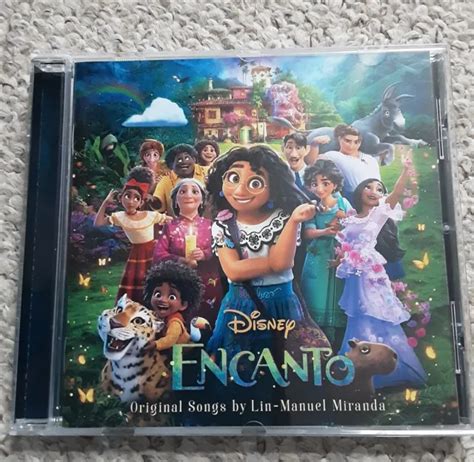 Encanto The Songs By Lin Manuel Miranda Cd 2021 Disney Soundtrack £